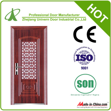 Security Door with Glazing